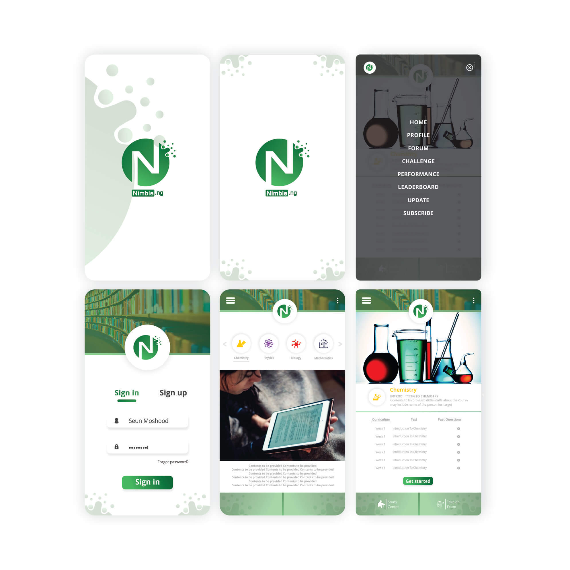 Mobile Application Templates